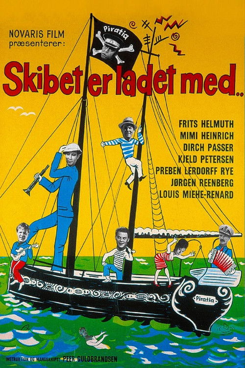 Skibet er ladet med..