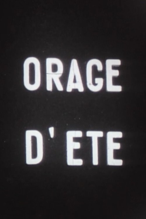 Orage d'été