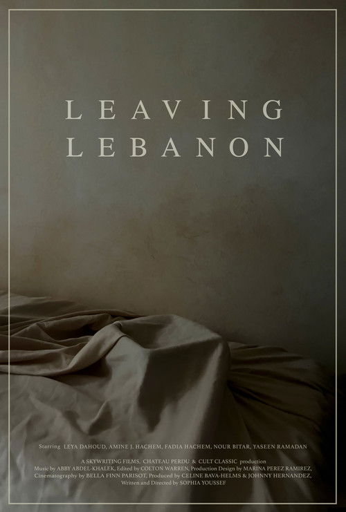 Leaving Lebanon