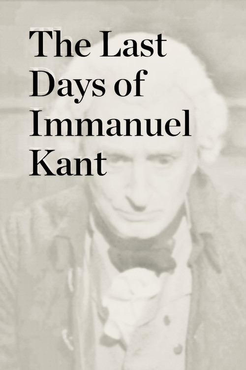 The Last Days of Immanuel Kant