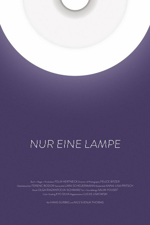 Nur eine Lampe