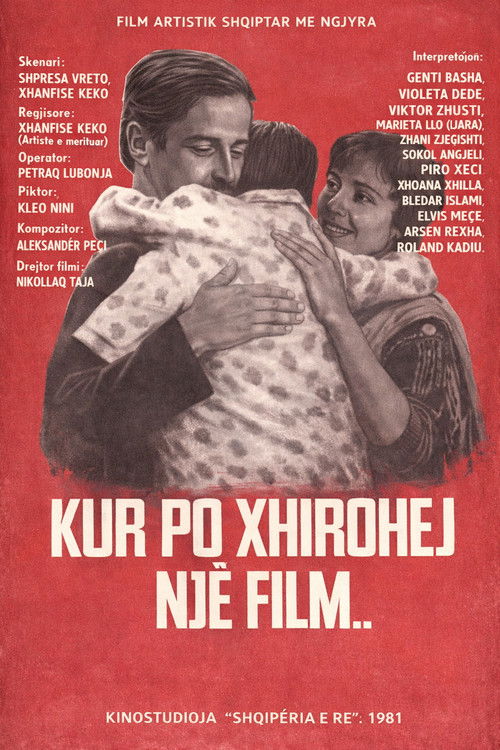 When a Film Was Being Shot