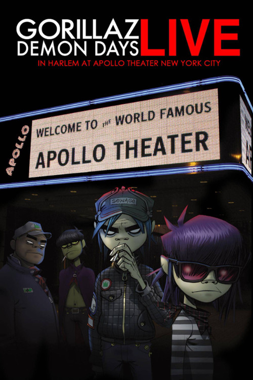 Gorillaz: Demon Days Live in Harlem at Apollo Theater