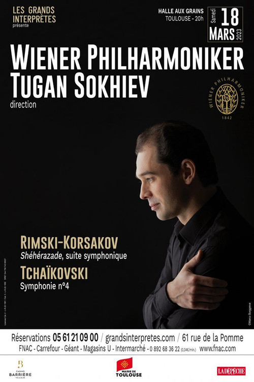 Tugan Sokhiev conducts the Vienna Philharmonic Orchestra Tchaikovsky and Rimsky-Korsakov