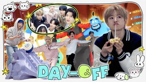 Dance: Pull it~ /ᐠ。‸。ᐟ\◞"♬ Bowling ball: Let go ◟ (ᑒ) ੭⸒ | 💃:引っ張って~ 🎳:放して | WISH Day Off