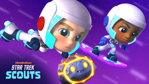 Star Trek Scouts Rescue a Moon Alien!